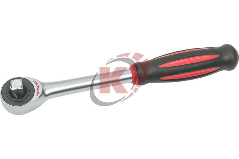 Ключ трещоточный 1/2" 60Т L=293мм ротационная (4138G) Hans