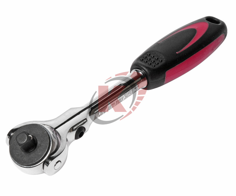 Ключ трещоточный 1/4" (JTC-3415A) 72T, 152мм шарнирный (JTC)