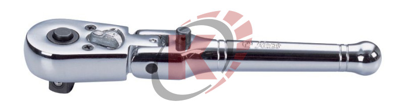 Ключ трещоточный 1/4" шарнирный (2144PQ) 45T, 125мм Hans