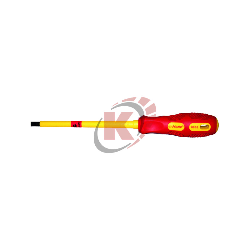 Отвертка шлицевая 6,5х150 1000V (0818M6-6) HANS