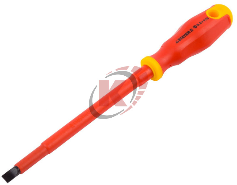 Отвертка шлицевая 8,0х175 1000V (25141-08-17) Stayer