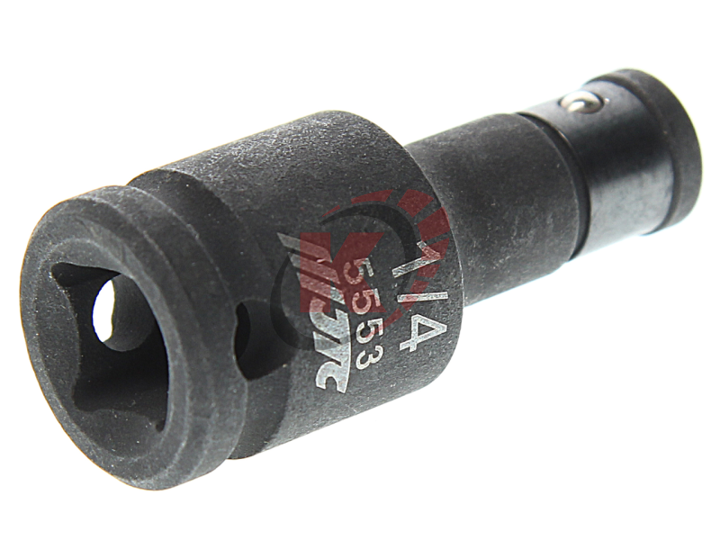 Адаптер под биты 3/8"-1/4" ударный (JTC-5553)