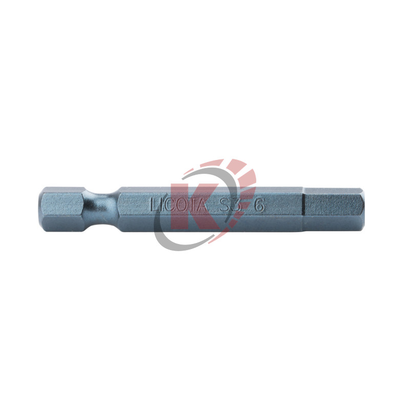 Бита HEX H6 L=50мм 1/4" усиленная (S3HE105060) Licota