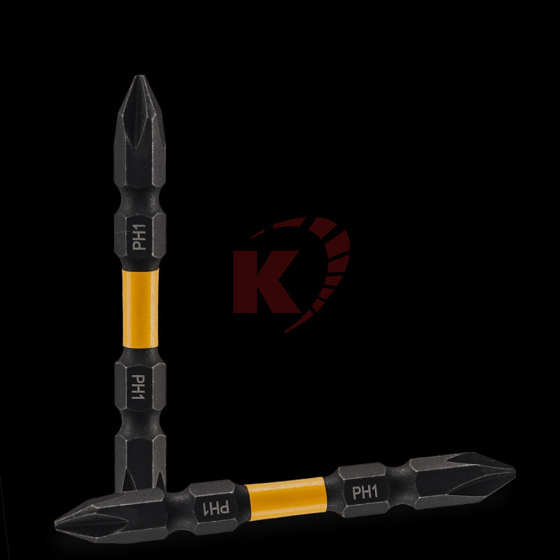 Бита PH1 L=65мм 1/4" ударная двусторонняя набор 5шт (RT-IBD65) Runtec