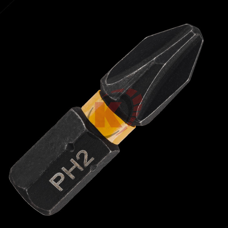 Бита PH2 L=25мм 1/4" ударная набор 5шт (RT-IB25) Runtec