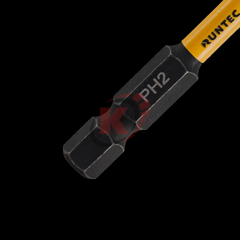 Бита PH2 L=50мм 1/4" ударная набор 5шт (RT-IB50) Runtec