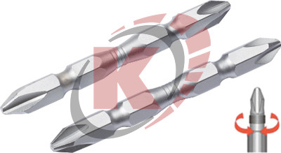 Бита PH2 L=65мм 1/4" двухсторонняя твердосплавные 2шт. (ABD-70000) Licota