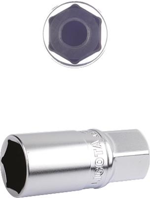 Головка свечная 6 гр. S=16 (ASP-A1216) 1/2" Licota