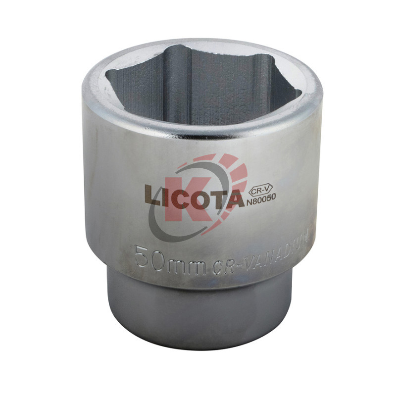 Головка торцевая 6гр. 1" S=63мм L=87мм (N80063) Licota