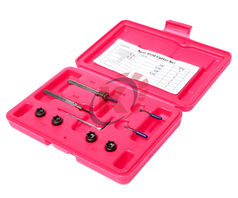 Набор для высверливания сварочных точек в кейсе (JTC-3321)