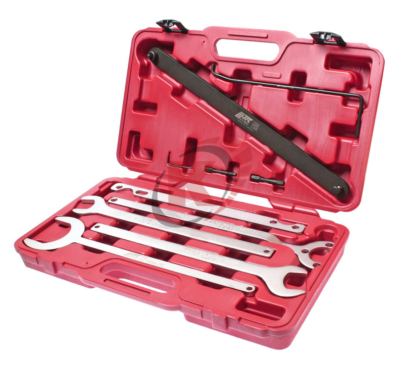 Набор ключей для муфт вентиляторов MERCEDES, BMW в кейсе (JTC-1313)