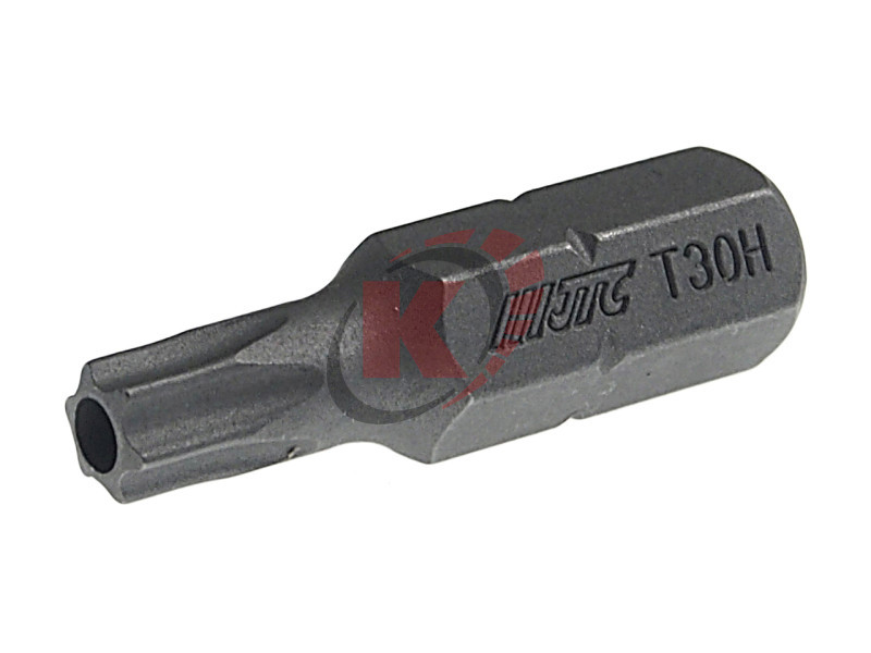 Бита TORX T30 L=30мм 5/16" с отверстием (JTC-1243030)