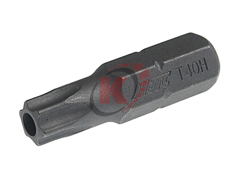 Бита TORX T40 L=30мм 5/16" с отверстием (JTC-1243040)