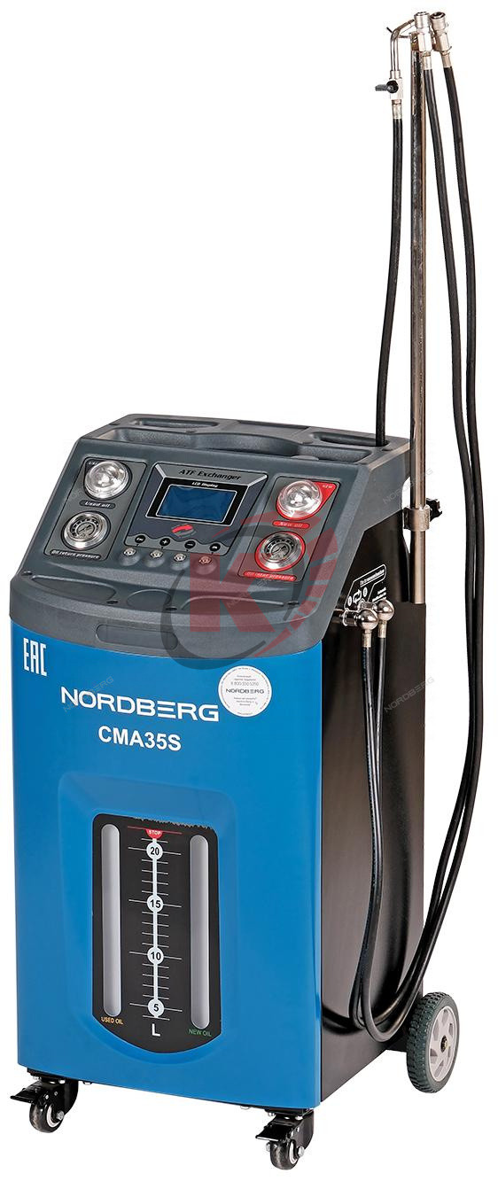 Установка для промывки и замены масла в АКПП (CMA35S_B) Nordberg