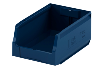 Ящик (лоток) полимерный 12.403.1.61 (350х225х150) синий Iplast