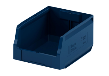 Ящик (лоток) полимерный 12.412.61 (300х225х150) синий Iplast