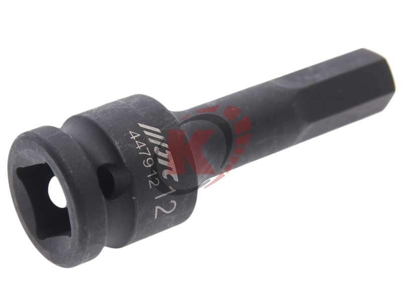 Бита-насадка HEX H12 L=78мм 1/2" ударная (JTC-447912)