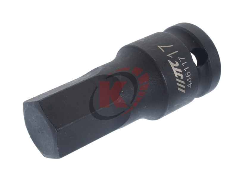 Бита-насадка HEX H17 L=60мм 1/2" ударная (JTC-446117)