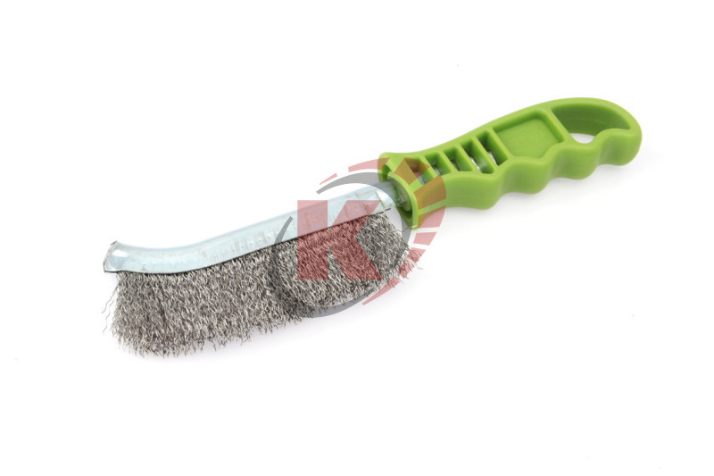 Щетка ручная нержавеющая сталь 250 мм пластм. ручка (270251) ДТ