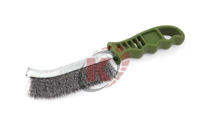 Щетка ручная стальная 250 мм пластм. ручка (270211) ДТ