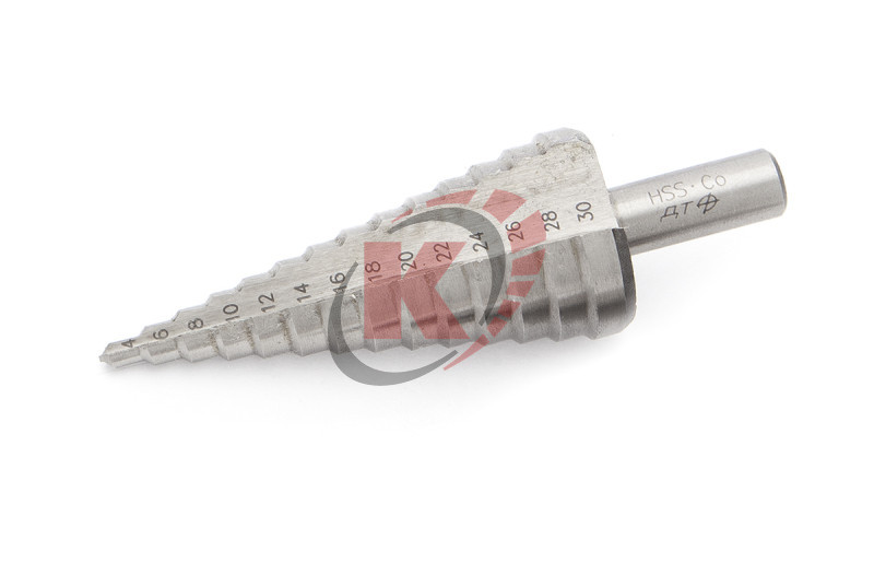 Сверло ступенчатое 4-30мм 14 ступеней Р6М5К5 (216304) ДТ