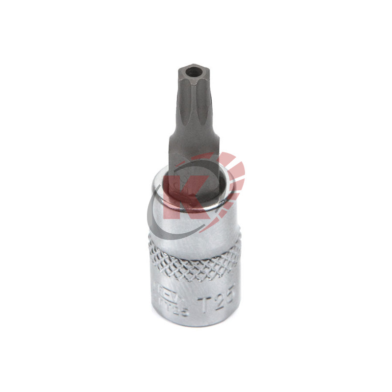 Бита-насадка TORX T25H L=37мм 1/4" с отверстием (H2TT25) Licota