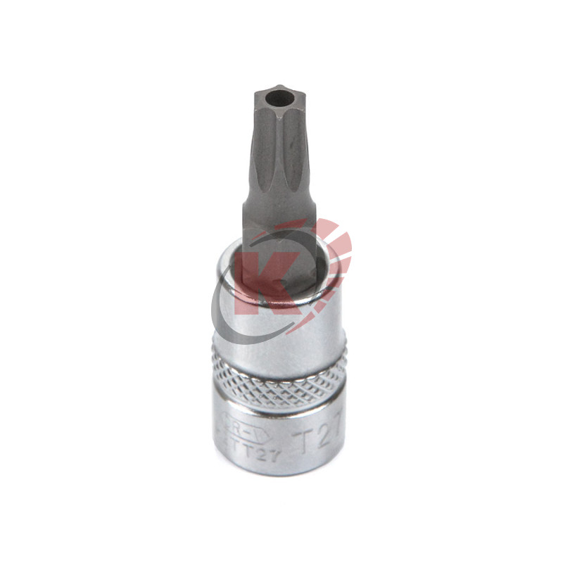 Бита-насадка TORX T27H L=37мм 1/4" с отверстием (H2TT27) Licota