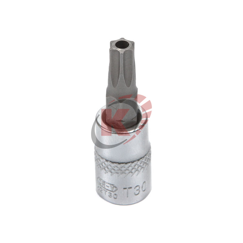Бита-насадка TORX T30H L=37мм 1/4" с отверстием (H2TT30) Licota