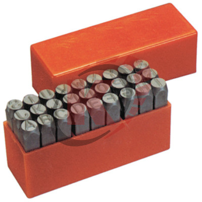 Клейма буквенные стальные латиница №6 (ATF-5115A-6.0) Licota