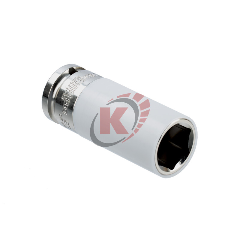 Головка торцевая 6гр. 1/2" S=23мм L=80мм ударная для литых дисков (626533-23) Garwin