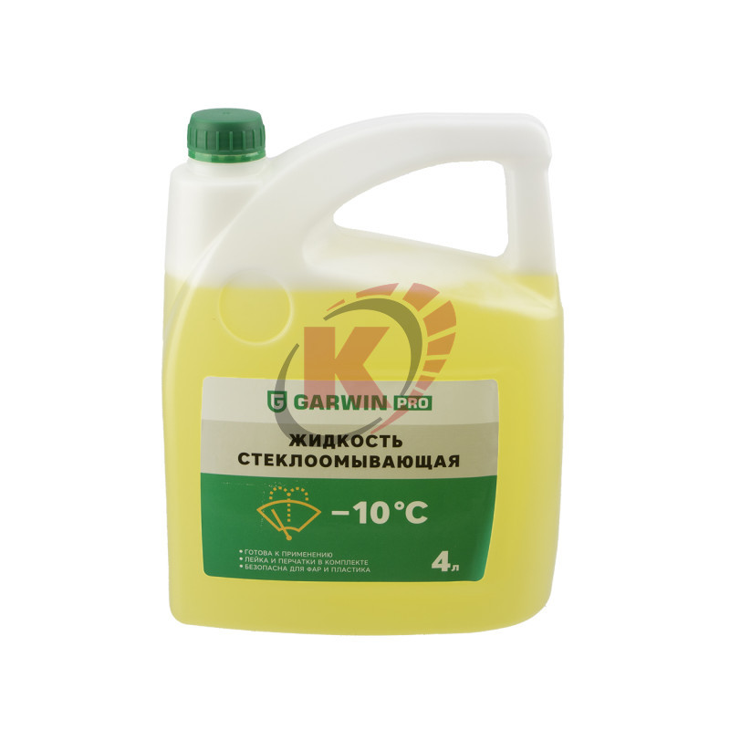 Жидкость незамерзающая 4L -10°C (973520-0410) Garwin