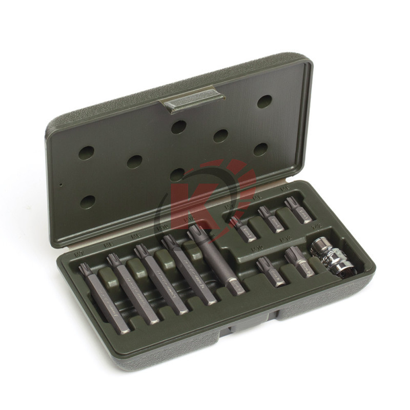 Набор бит 3/8" 11пр. RIBE М7-М12 L=30мм, L=75мм (626391) ДТ