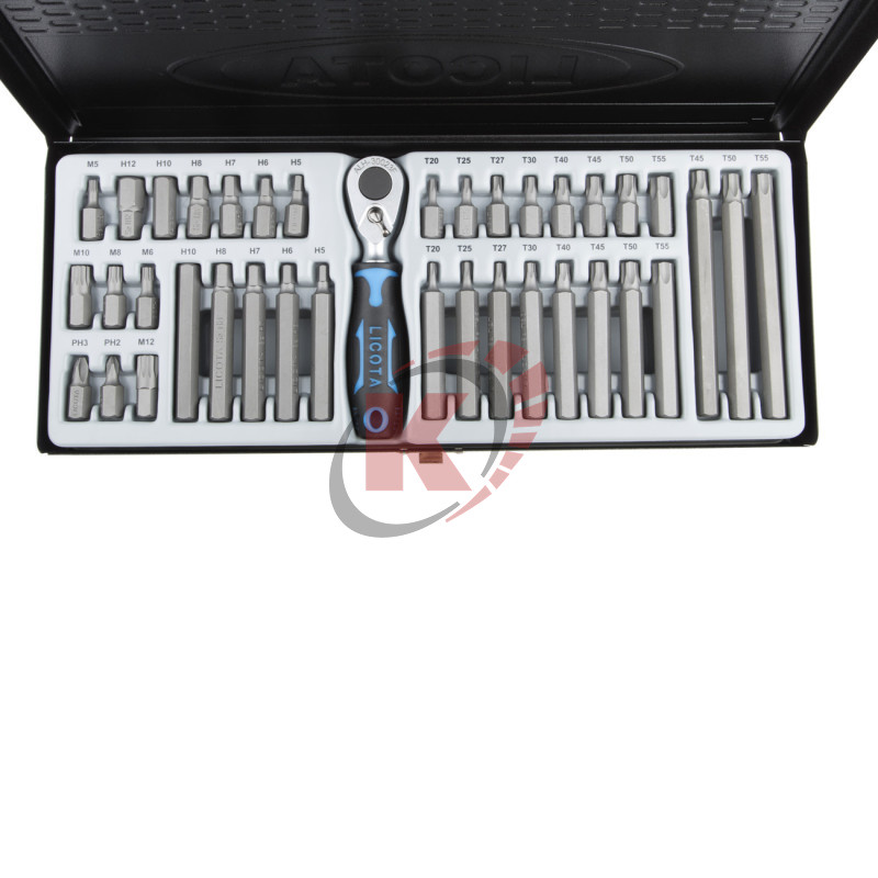 Набор бит 38пр. 10мм HEX (ABS-80002) Licota