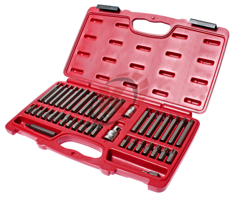 Набор бит 42пр. 10мм Hex,Torx, Spline (JTC-3933) JTC