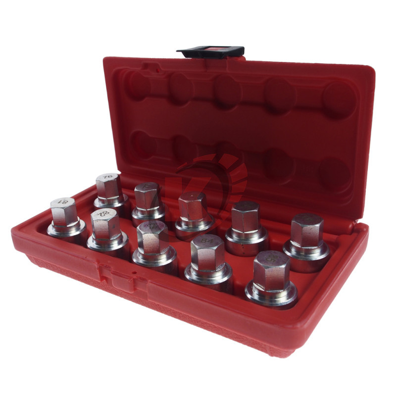 Набор головок для секретных болтов и гаек а/м TESLA model S, X (JTC-6858)