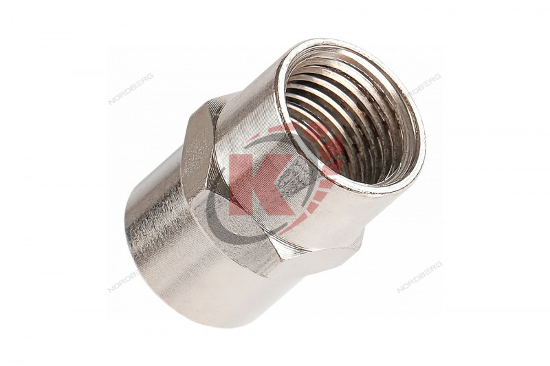 Переходник F1/4 - F1/4" цилиндр. муфта (NPFF22) Nordberg