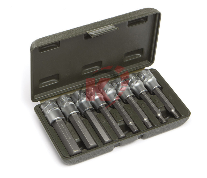 Набор бит-насадок 1/2" 8пр. 5-17мм L=100мм (625198) ДТ