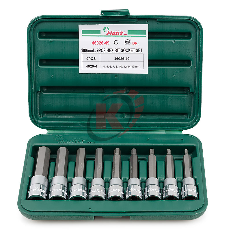 Набор бит-насадок 1/2" HANS, (46026-49)