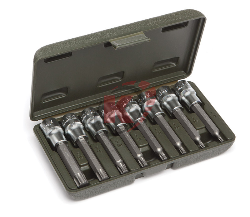 Набор бит-насадок TORX 1/2" 8пр. T20-T60 L=100мм (624298) ДТ