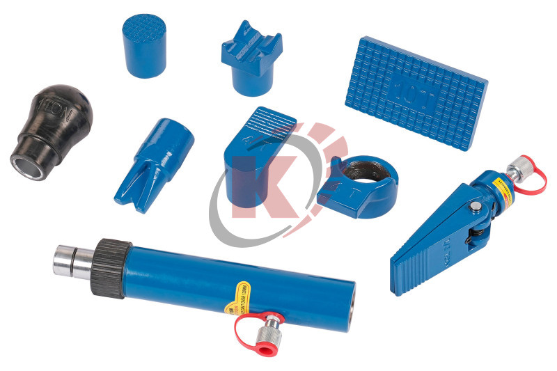 Набор гидравлических растяжек 10т 15пр. c манометром в кейсе (N3811) Nordberg