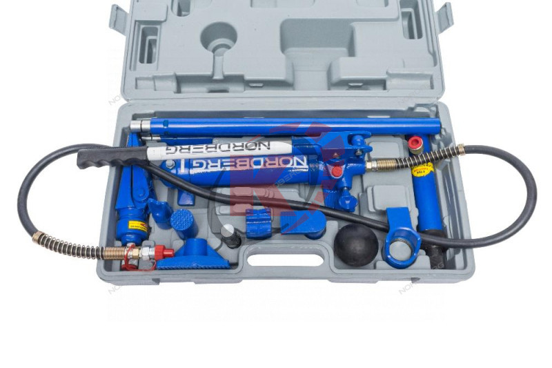 Набор гидравлических растяжек 4т в кейсе (N3804) Nordberg