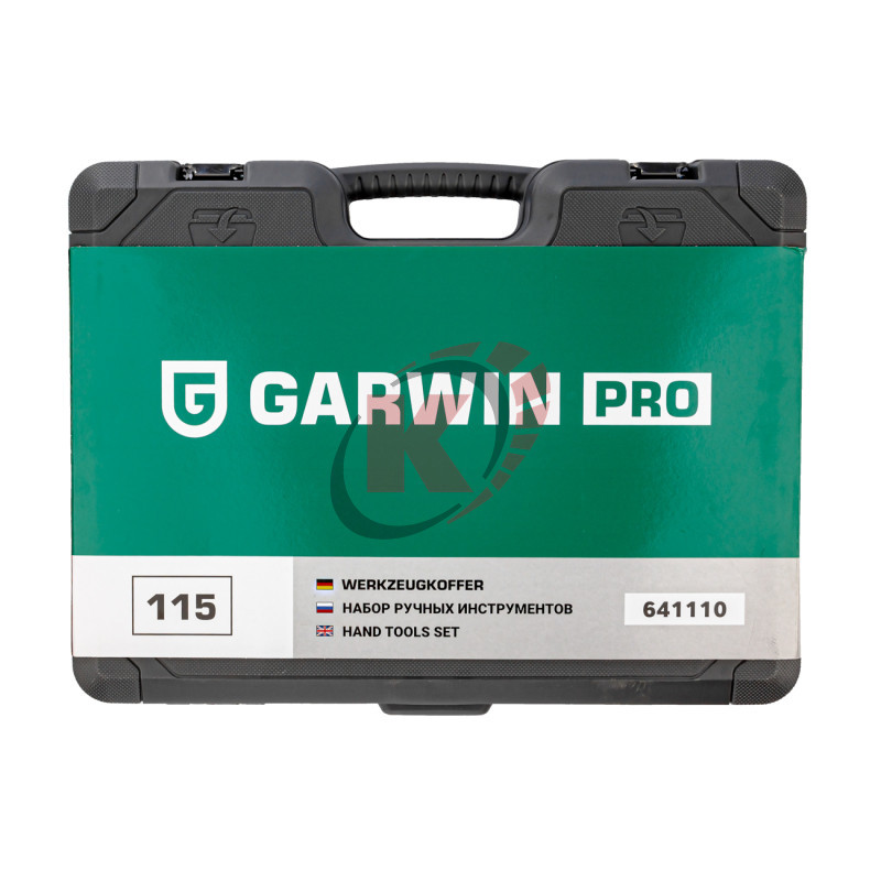 Набор инструментов 1/4"-1/2" 115 пр. 641110 (GTK-0103115) Garwin