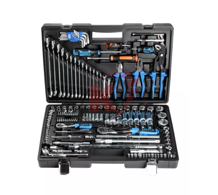 Набор инструментов 1/4"-1/2" 143 пр. (ALK-8009F) Licota