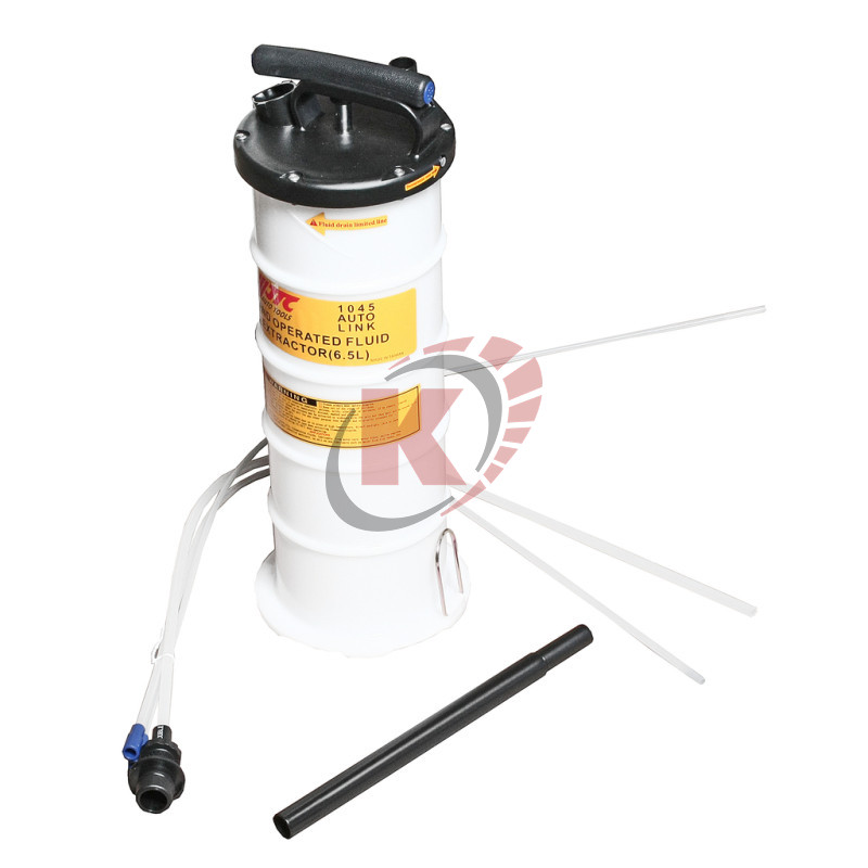 Приспособление для откачки технических жидкостей с ручным приводом, емкость 6.5л (JTC-1045)