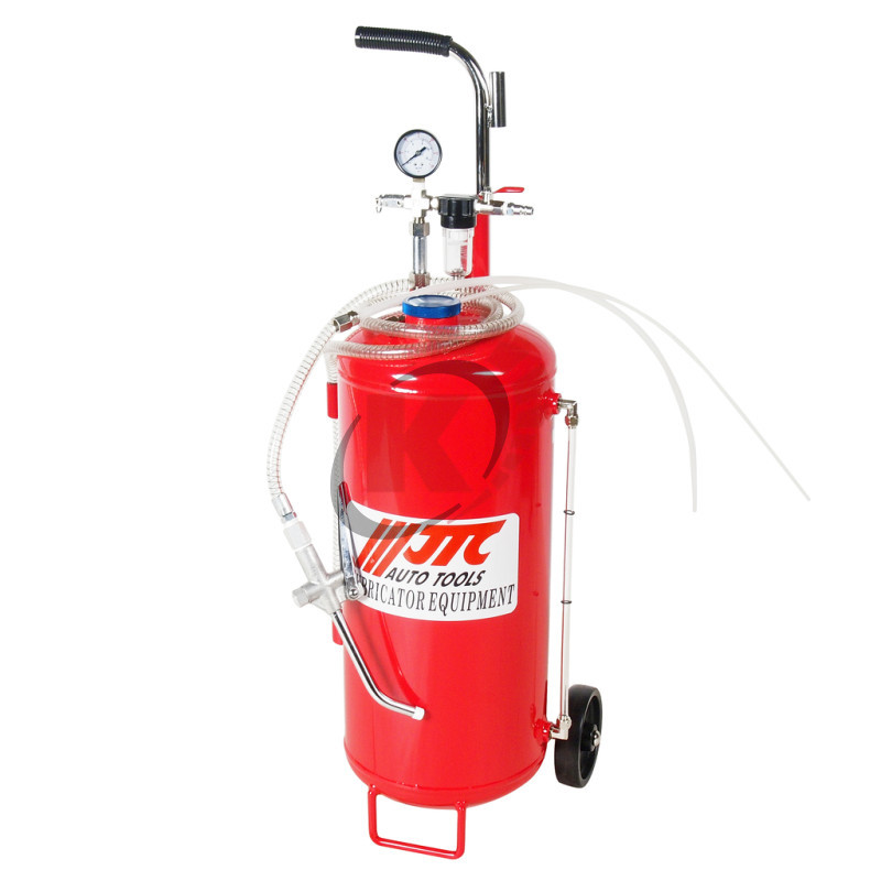 Установка для подачи масла пневматическая, емкость бака 25л (JTC-4632)