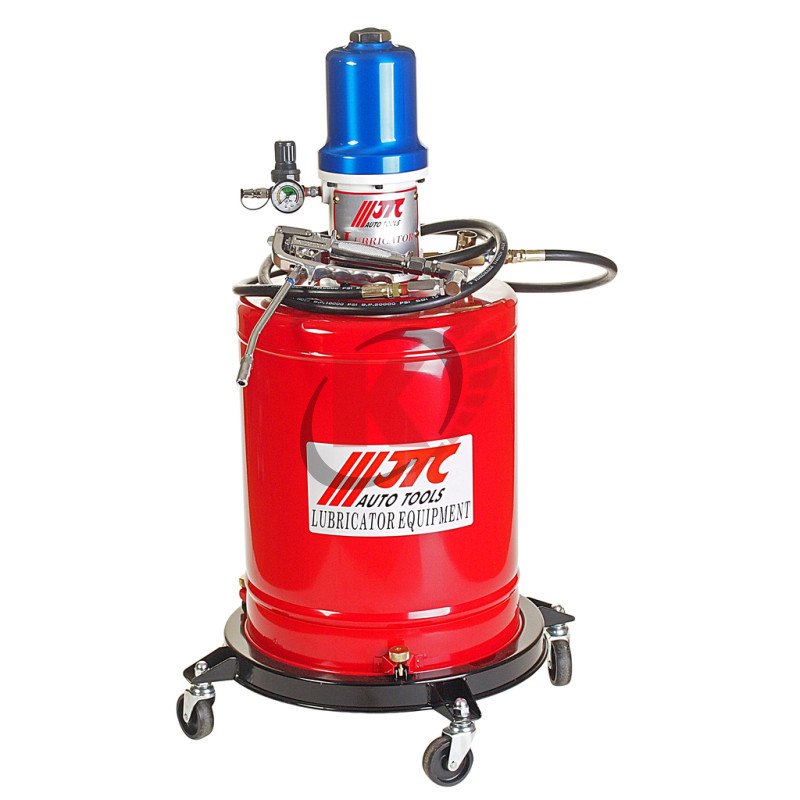 Установка для подачи смазки пневматическая, емкость бака 20л (JTC-1034)