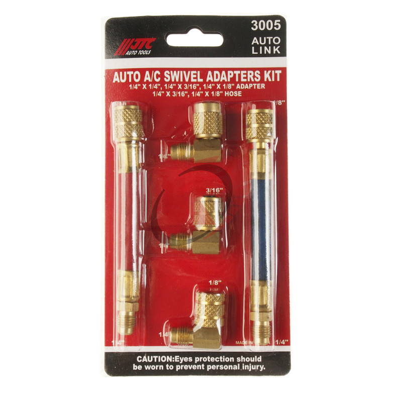 Набор адаптеров для заправки кондиционеров (JTC-3005)