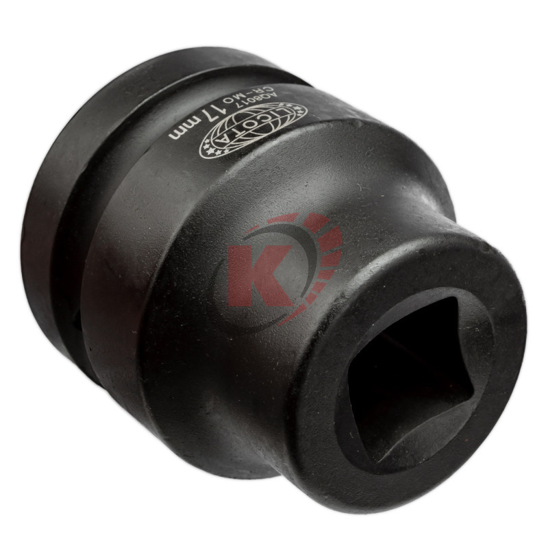 Головка торцевая 4гр. 1" S=17мм L=57мм ударная футорочная (AQ8017) Licota