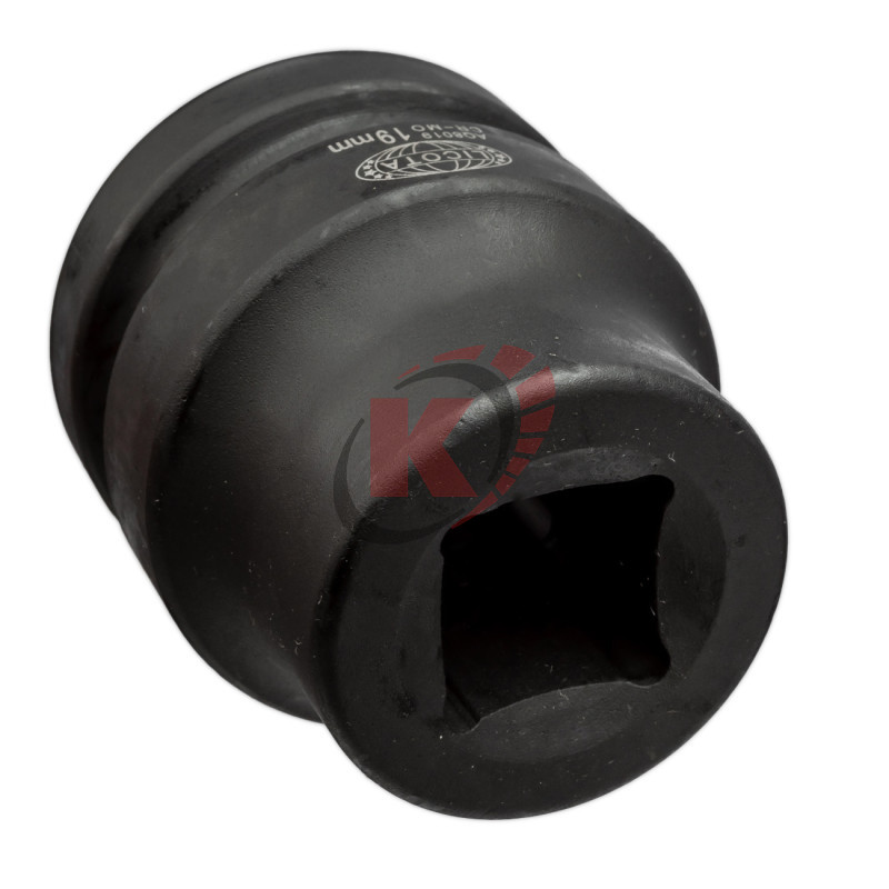 Головка торцевая 4гр. 1" S=19мм L=57мм ударная футорочная (AQ8019) Licota