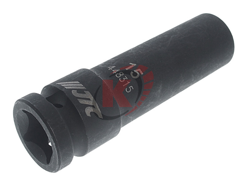 Головка торцевая 12гр. 1/2" S=15мм L=82мм ударная тонкостенная (JTC-448315)